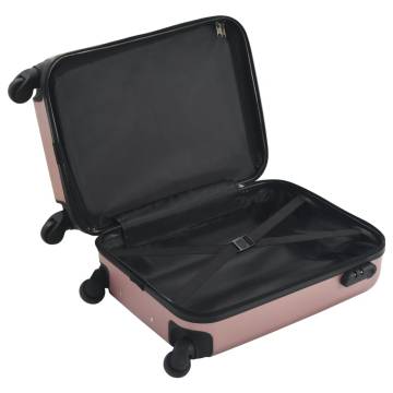 Hardcase Trolley Rose Gold ABS - Stylish & Durable Luggage