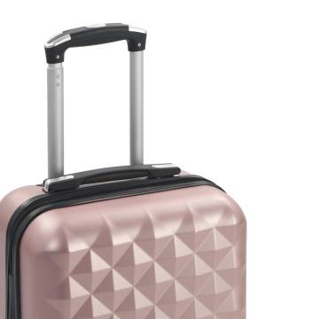 Hardcase Trolley Rose Gold ABS - Stylish & Durable Luggage