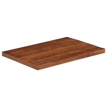 Rectangular Solid Wood Table Top | 80x70 cm | HipoMarket