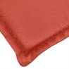 Highback Chair Cushions 6 pcs Melange Red | HipoMarket