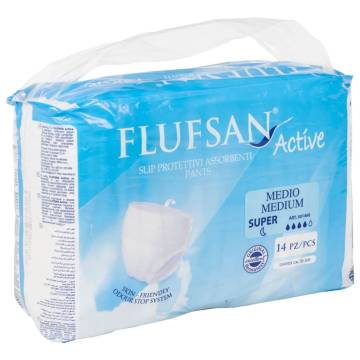 Flufsan Incontinence Pants for Adults - Size M (14 pcs)