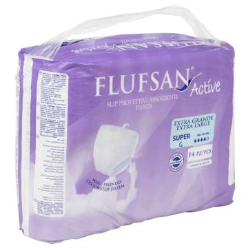 Flufsan Incontinence Pants for Adults XL - 14 pcs | Hipomarket