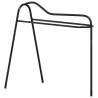 Freestanding Black Iron Saddle Rack - 3 Legged Design