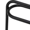 Freestanding Black Iron Saddle Rack - 3 Legged Design