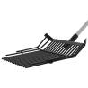 Durable 14-Tine Pitchfork Head - Black Steel for Farm Use