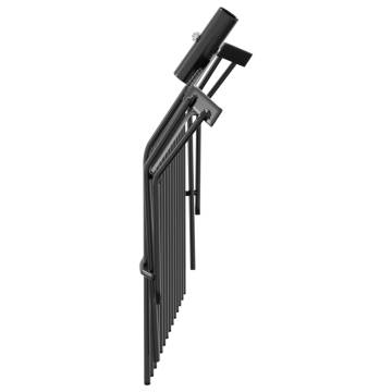 Durable 14-Tine Pitchfork Head - Black Steel for Farm Use