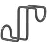 Bridle Hangers 3 pcs Black Steel | Organize Your Stable