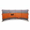 Camping Windbreak Orange 366x152 cm - Waterproof & Durable