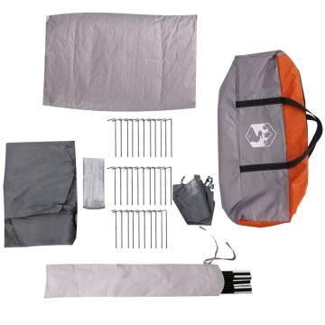 Camping Windbreak Orange 366x152 cm - Waterproof & Durable