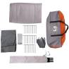 Camping Windbreak Orange 366x152 cm - Waterproof & Durable