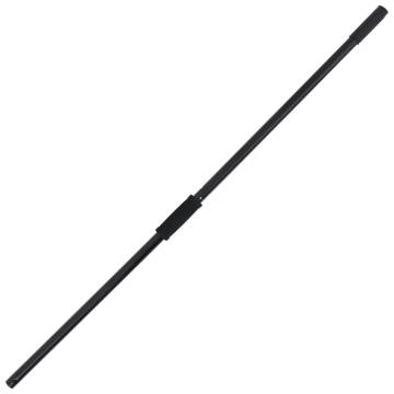 Durable 18-Tine Black Steel Pitchfork for Farm & Garden Use