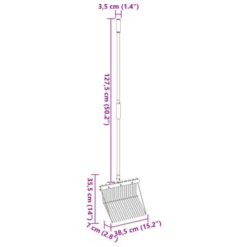 Durable 18-Tine Black Steel Pitchfork for Farm & Garden Use