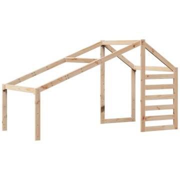 Kids' Bed Roof - Solid Wood Pine | Fun & Durable Design