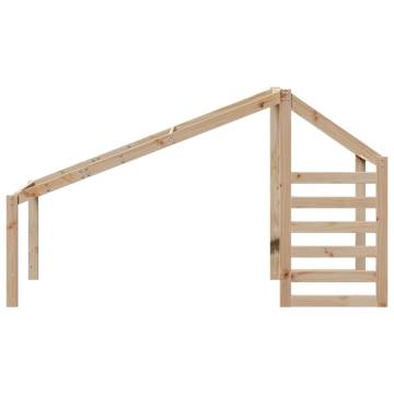 Kids' Bed Roof - Solid Wood Pine | Fun & Durable Design