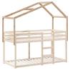 Kids' Bed Roof - Fun Solid Wood Pine Frame | HipoMarket