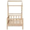 Day Bed with Roof 80x200 cm - Solid Pine Wood | HipoMarket