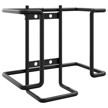 Salt Lick Holder Black Steel for Horses & Animals | Hipomarket