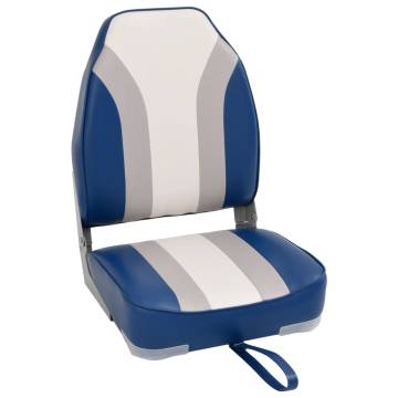 4 Piece Foldable Boat Seat Set with High Backrest | HipoMarket