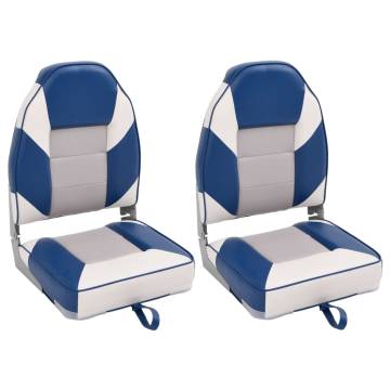 Comfortable Foldable Boat Seats - 2pcs High Back | HipoMarket