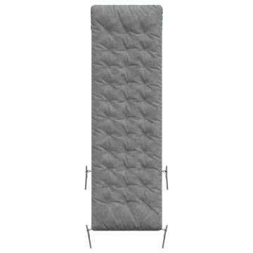 Sun Lounger Cushion Grey - Comfortable & Stylish Outdoor Seating