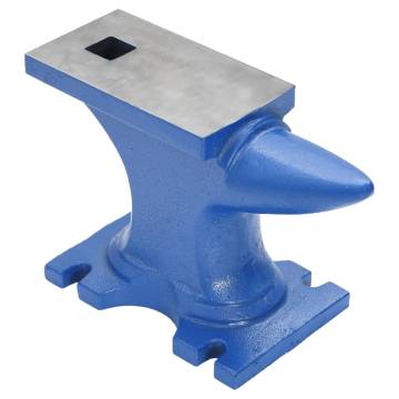 Anvil Blue 10.9 kg Cast Iron - Perfect for Blacksmithing & DIY