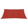 Sunshade Sail 3x3m Red | UV & Mould Resistant Shelter