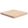 Square Table Top 50x50x4 cm Untreated Solid Wood Oak Colour natural Size 50 x 50 x 4 cm Quantity in Package 1 