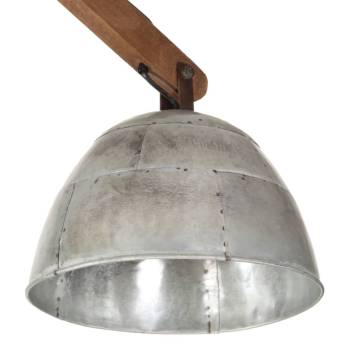 Vintage Silver Ceiling Lamp 25W | Industrial Style Lighting