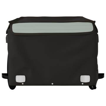 Sturdy Bike Trailer - Black & Grey 45 kg Load Capacity