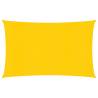 Sunshade Sail 160 g/m² Rectangular Yellow 5x7 m HDPE Colour yellow Size 5 x 7 m Quantity in Package 1 