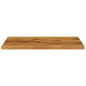 Rectangular Solid Mango Wood Table Top 90x70 cm | HipoMarket