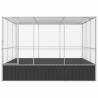 Aviary Silver 311x307x212 cm Steel - Safe & Spacious Home