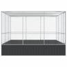 Aviary Silver 311x307x212 cm Steel - Safe & Spacious Home