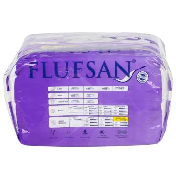 Flufsan Adult Diapers Disposable XL - 15 pcs | Hipomarket UK