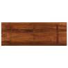 Rectangular Solid Wood Table Top 140x50 cm - Reclaimed