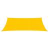 Sunshade Sail Yellow 2.5x3.5m - UV & Mould Resistant