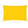 Sunshade Sail Yellow 2.5x3.5m - UV & Mould Resistant