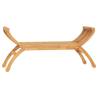 Garden Bench 160 cm Solid Teak Wood - Stylish Outdoor Seating