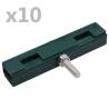 Garden U Mat Connector 10 Sets Green - Durable Connections