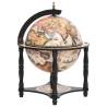 Globe Bar Wine Stand Black Solid Wood Eucalyptus Colour black Quantity in Package 1 Number of 