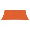 HDPE Sunshade Sail 2.5x3m Orange - UV Resistant & Mould Proof