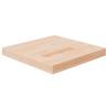 Square Table Top 40x40x4 cm Untreated Solid Wood Oak Colour natural Size 40 x 40 x 4 cm Quantity in Package 1 