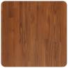 Dark Brown Square Table Top - Solid Oak 50x50cm