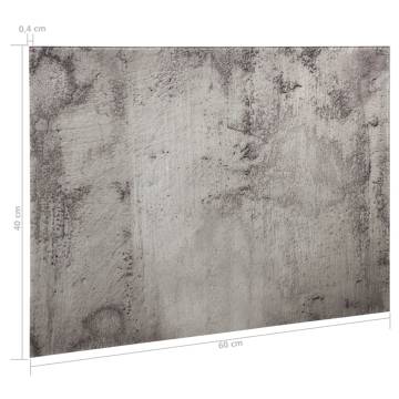 Wall Mounted Magnetic Glass Board 60x40 cm - Modern & Stylish