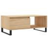 Elegant Sonoma Oak Coffee Table - 90x50 cm | HipoMarket