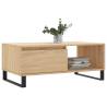 Elegant Sonoma Oak Coffee Table - 90x50 cm | HipoMarket