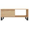 Elegant Sonoma Oak Coffee Table - 90x50 cm | HipoMarket