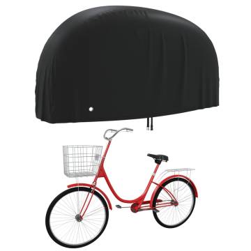 Durable Black Bike Cover 200x85x110 cm | Water Repellent