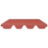 Replacement Canopy for Garden Swing - Terracotta 150/130x105/70cm