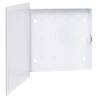 Key Box with Magnetic Board - White 35x35x5.5 cm | HipoMarket